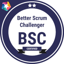 Certified Better Scrum Challenger
