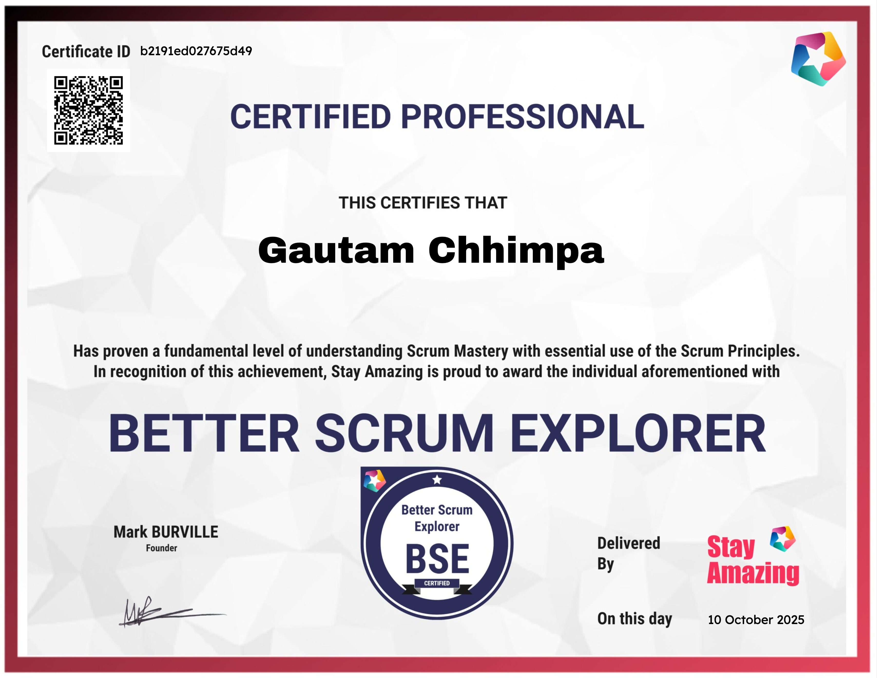 BSE Self-Paced - With Certification